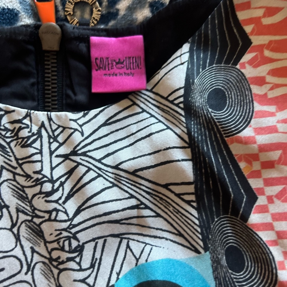Save The Queen Multicolor Patterned Dress - Picture 6 of 6